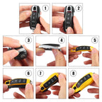 Car Remote Key Fob Cover Case Kit for Porsche Cayenne Macan (2014-2023)