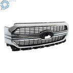 Front Bumper Grille for Ford F-150 (2021-2022) Silver Chrome