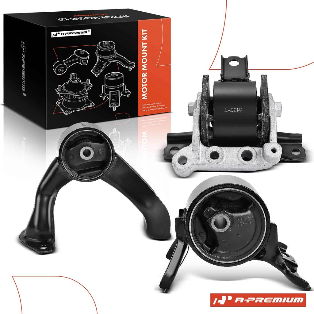 3X Engine Motor & Transmission Mount for Mitsubishi Outlander (2003–2023)