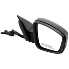 Manual Mirror for Volkswagen Jetta Sedan (2011–2018) Passenger Side Textured