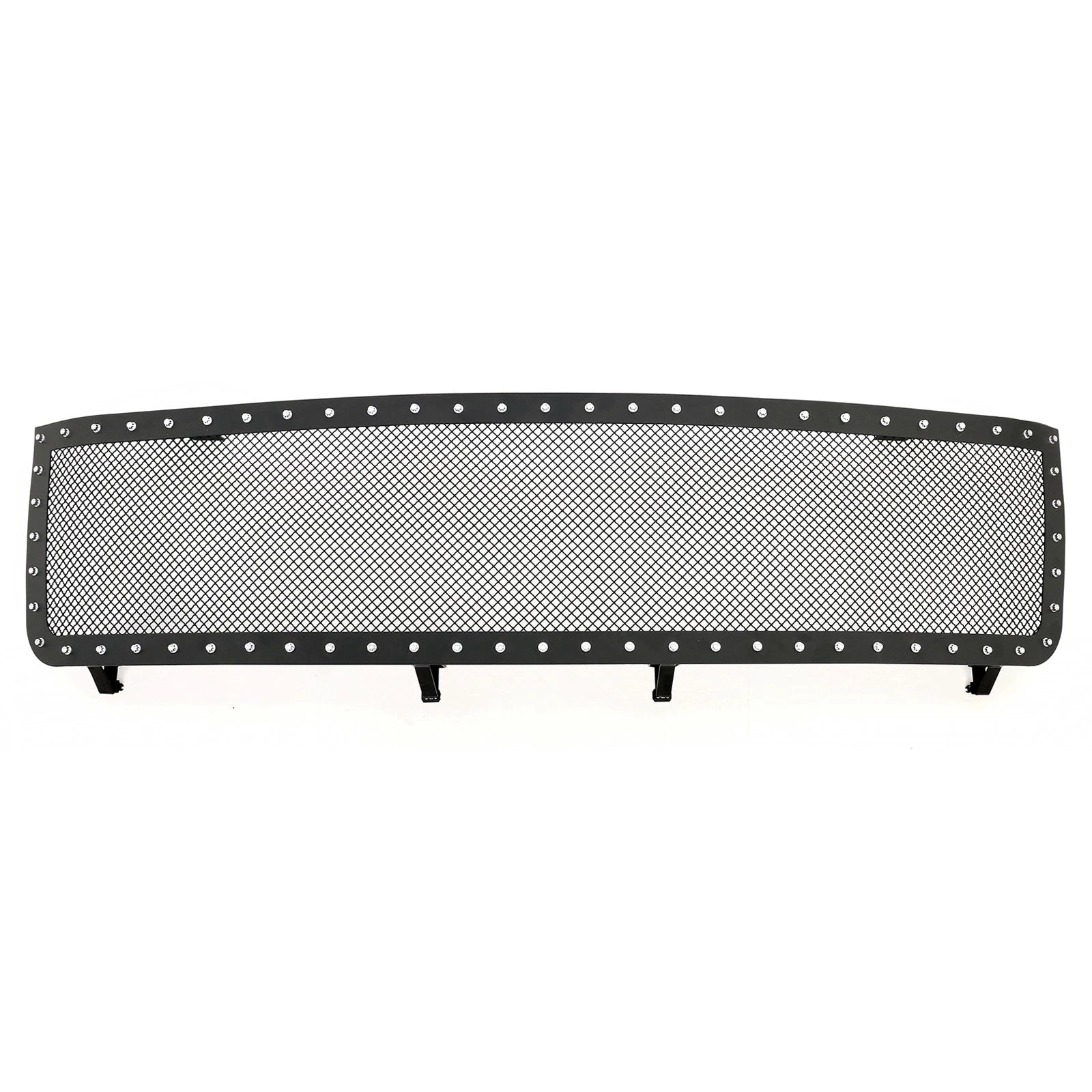 Stainless Black Mesh Rivet Grille for Chevy Silverado 2500/3500 HD (2011-2014)