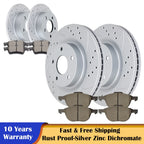 Brake Pads and Rotors Kit for Ford Focus (2012–2018)