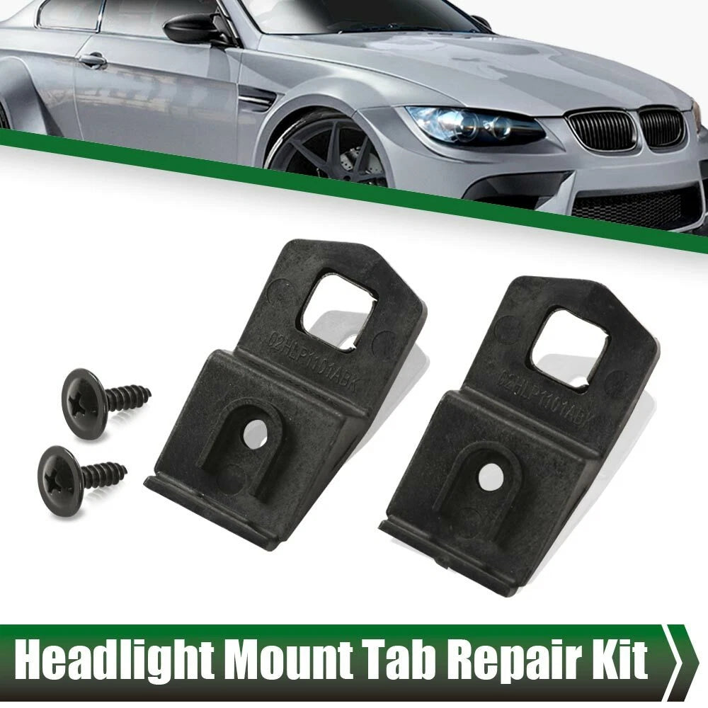 Headlight Mount Tab Repair Kit for BMW E92 E93 Coupe Convertible