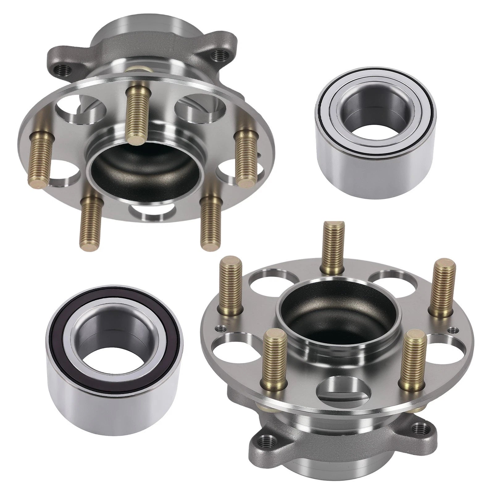 4Pcs Wheel Bearing Hubs for Honda Civic Acura ILX (2013–2015)