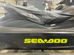 Seat Cover for Seadoo GTX Limited (2011–2015) Black Carbon Fiber D. Gray