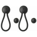 2X Bungee Cord Fastener Clips for Tent Boat Yacht RV Covers