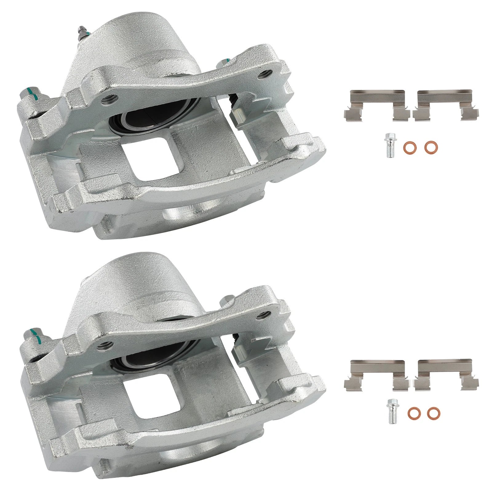Set of 2 Front Brake Calipers for Buick Allure, Lacrosse (2005–2009)