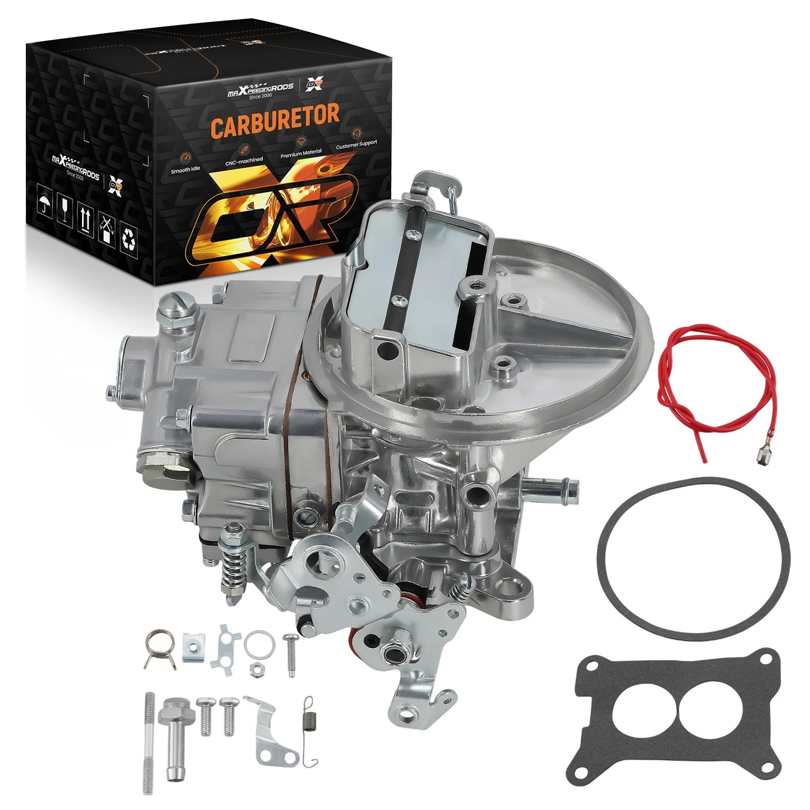 2 Barrel Carburetor Carb Set for 0-80500 (500 CFM, Electric Choke)