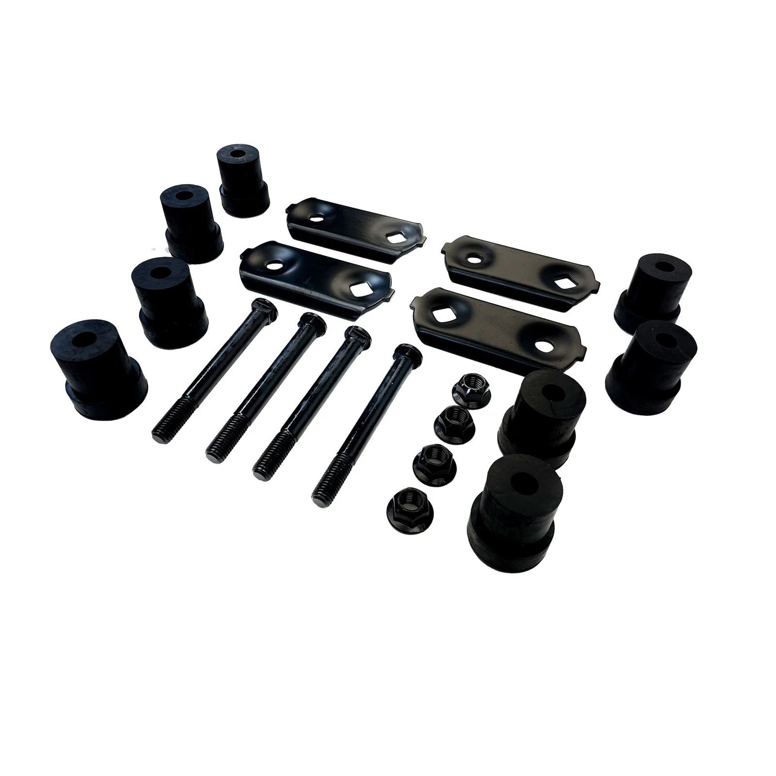 2pcs Rear Spring Shackle and Bushing Kit for Camaro Firebird (1968–1981) 10003072