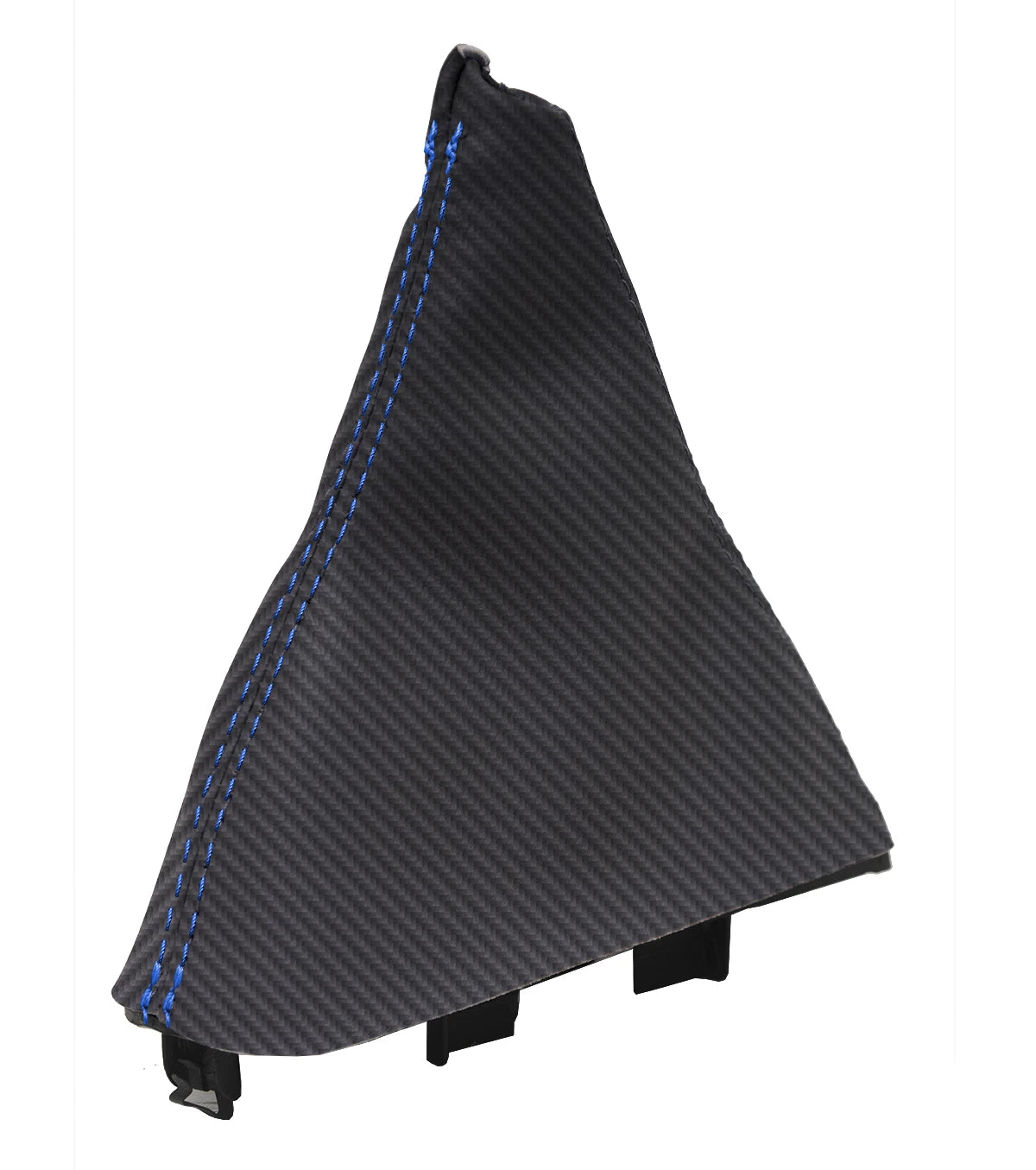 Manual Shift Boot Cover for Dodge Ram 2500 3500 (2003–2012) Carbon Fiber Blue Stitch