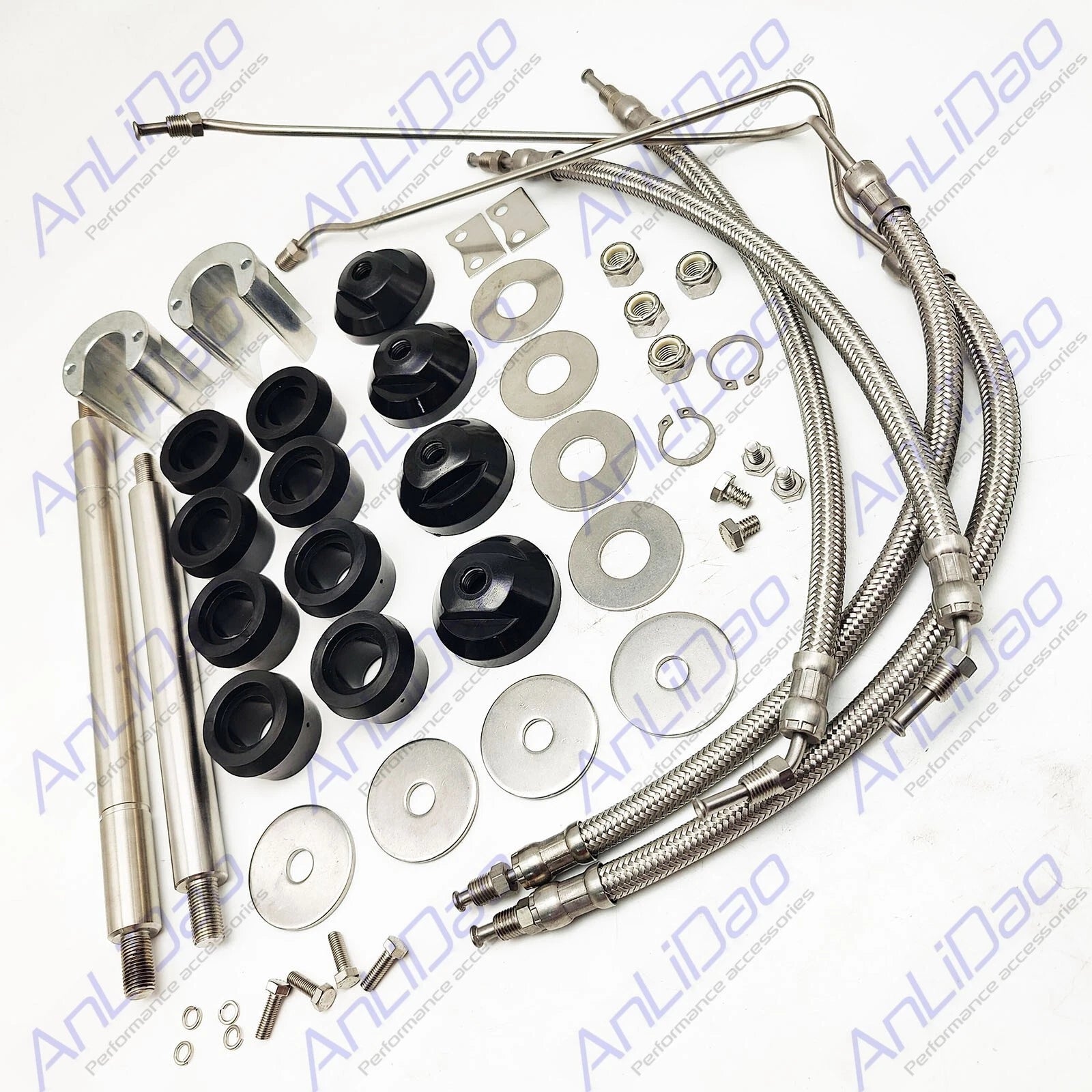 Trim Cylinder Hose Kit + Trim Cylinder Hardware Kit for Bravo Alpha One
