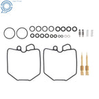 2 Carburetor Repair Kits for Honda CX650C GL650 (1983)