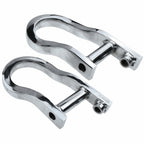 2X Chrome Tow Hooks for Chevy Silverado 1500 (2007-2018) GMC Sierra