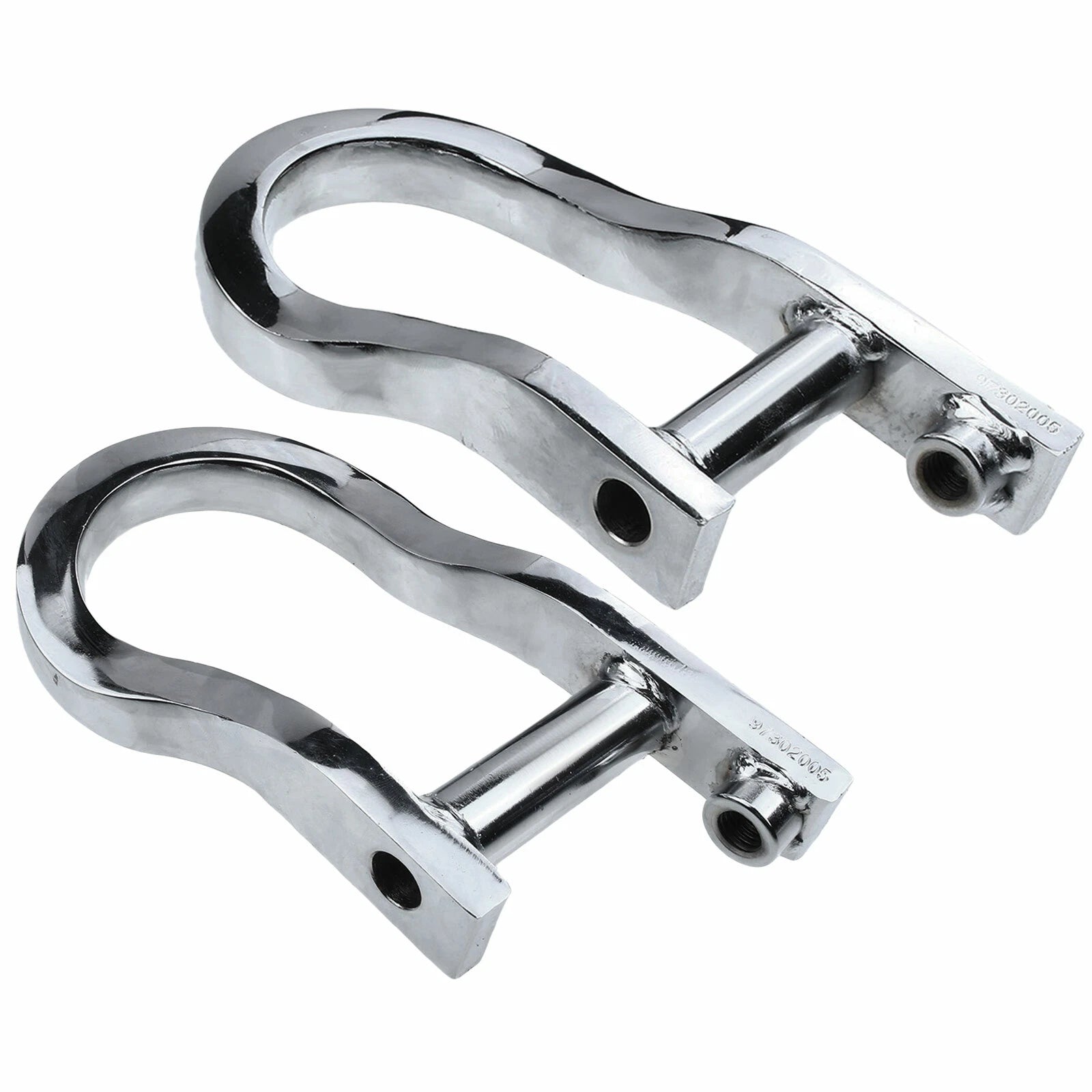 2X Chrome Tow Hooks for Chevy Silverado 1500 (2007-2018) GMC Sierra