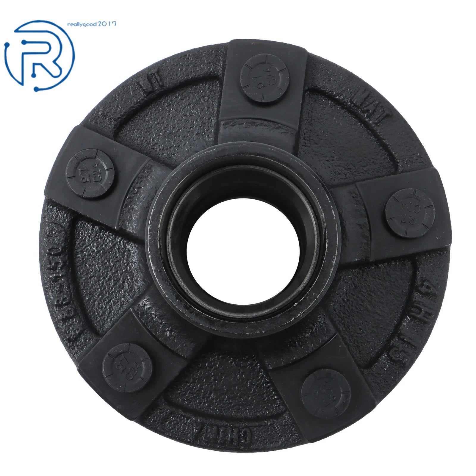 Set of 2 Trailer Hub Kits for 2000 lbs Axle (5 on 4.5")