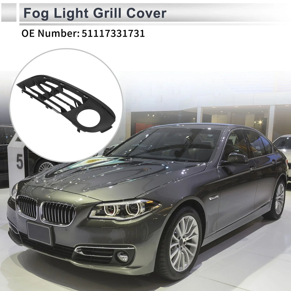 1x Front Left Fog Light Grill for BMW 528i (2014-2016)