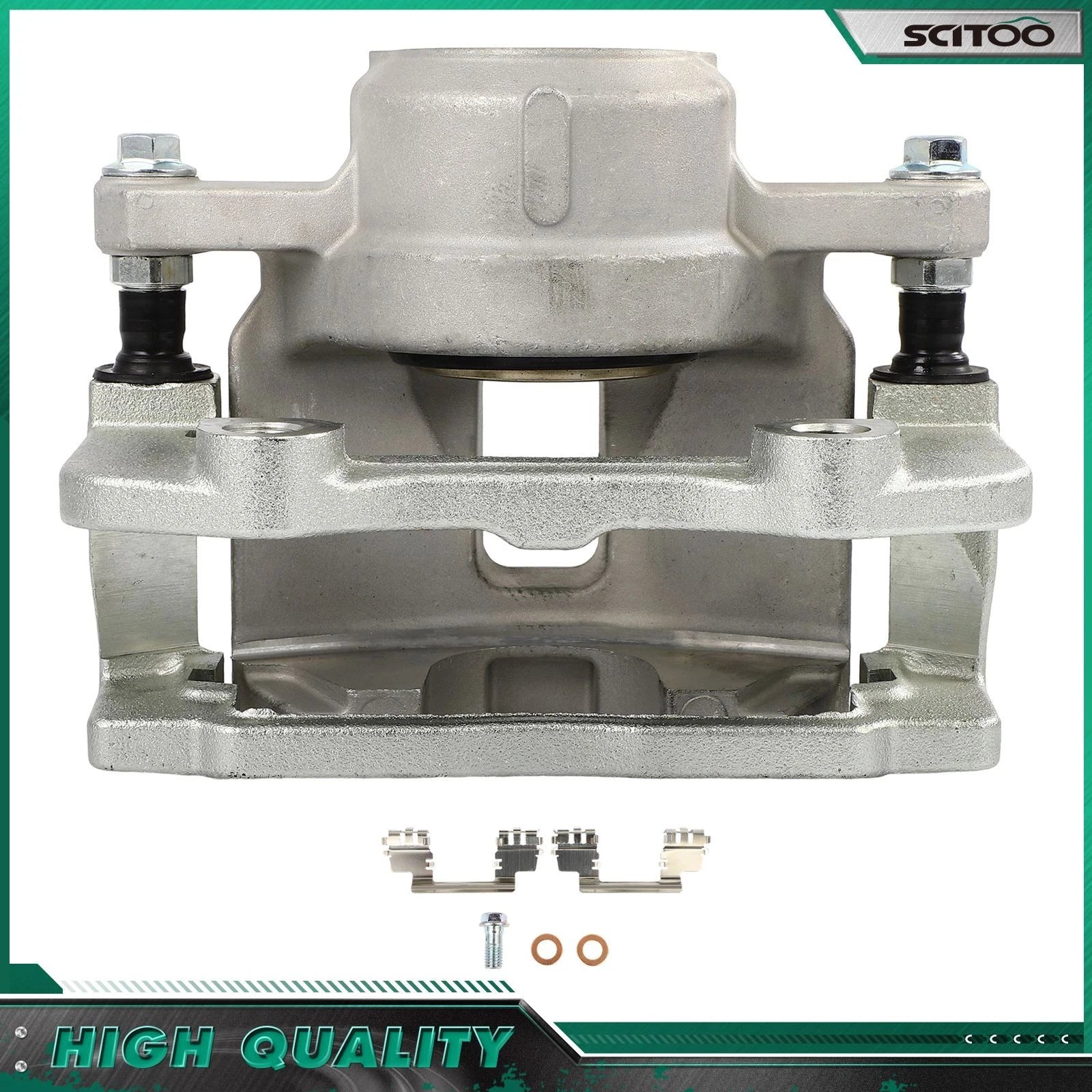 Front Left Brake Caliper w/ Bracket for Chrysler 300, Dodge Charger (2012–2021)