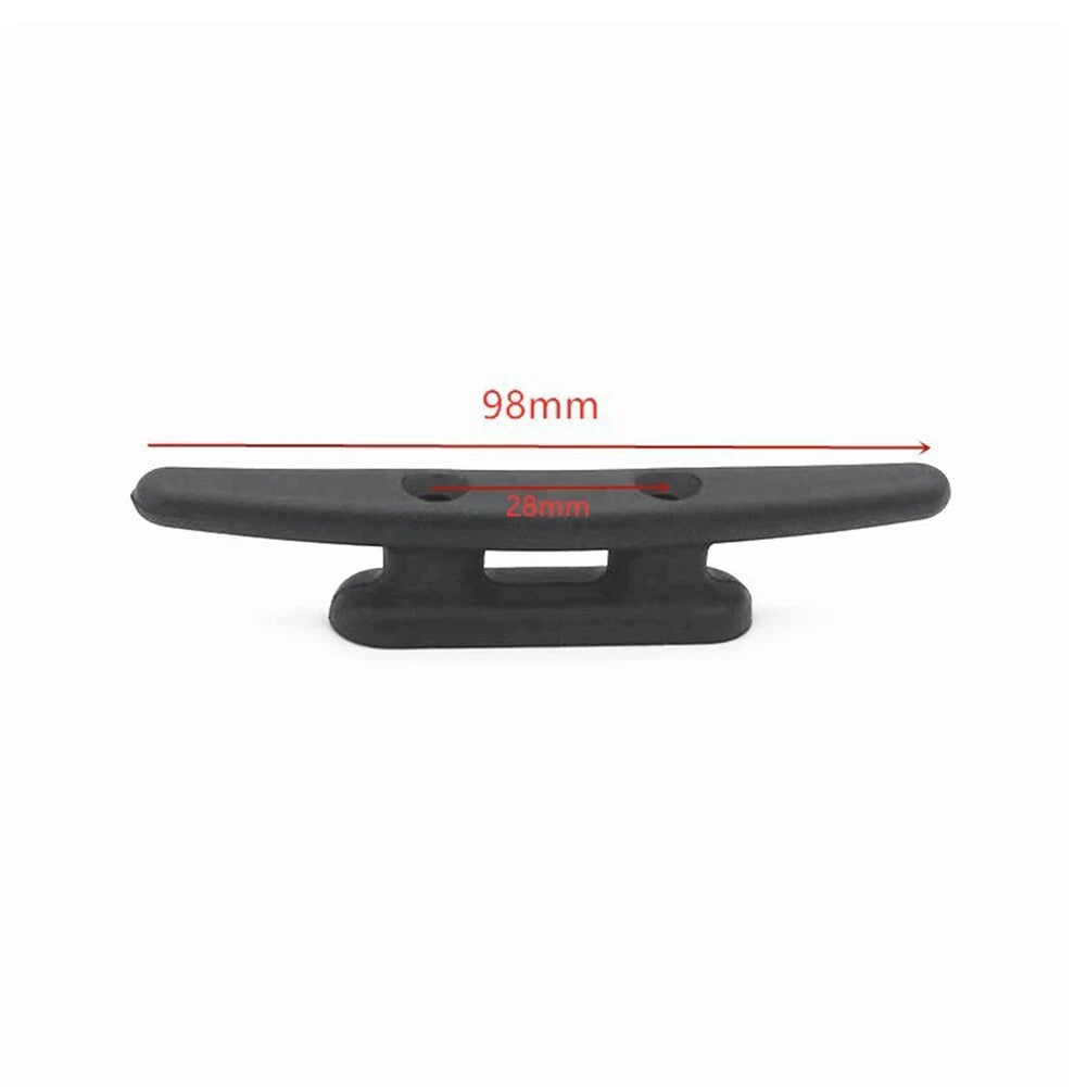2X 98MM Black Marine Boat Deck Accessories for Marine Parts
