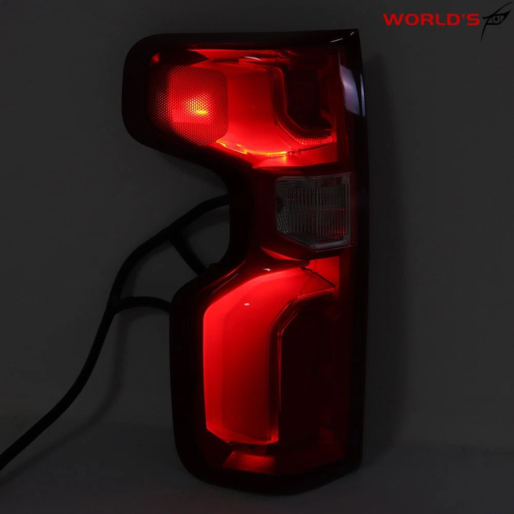 Set of 2 LED Tail Light Assemblies for Chevy Silverado 1500 (2019–2023)