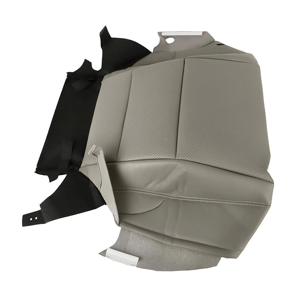 Driver Side Bottom Seat Cover for Honda Accord (2003–2017) Perforated Gray
