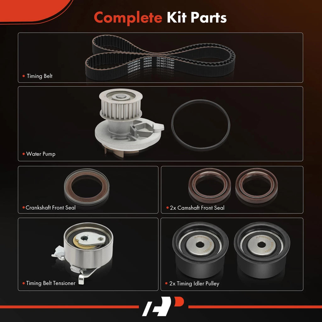 8X Timing Belt & Water Pump Kit for Suzuki Forenza Reno (2004â2008)