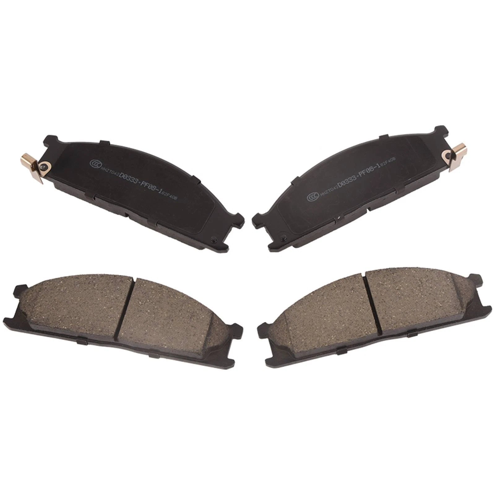 Set of 4 Front Ceramic Brake Pads for Nissan Frontier Pathfinder (720)