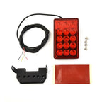F1 Style LED Rear 3rd Strobe Tail Brake Light 12V for Car