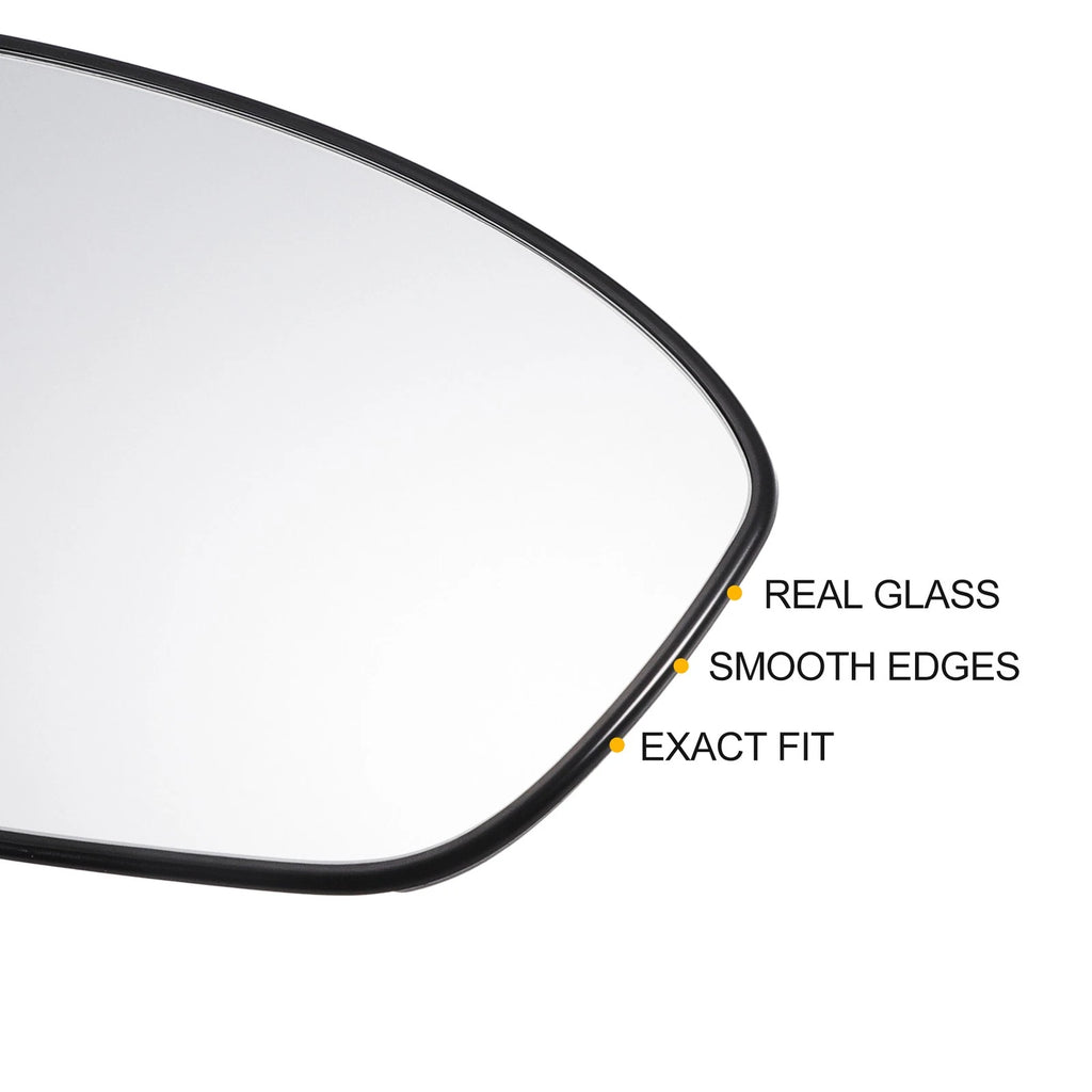 Right Side Mirror Glass with Backing Plate for Nissan Sentra (2020–2021)