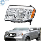 Halogen Chrome Headlight for Honda Pilot (2009-2011)
