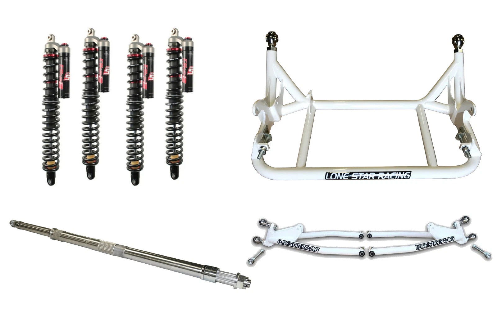 Elka Stage 5 Shocks + Lonestar A-Arms for Polaris RZR170 (2010–2023)