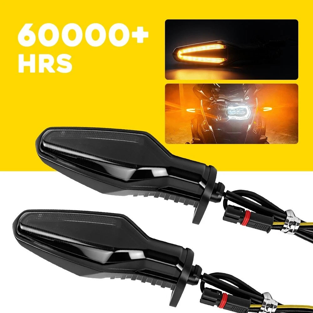 2X LED Turn Signal Light for BMW G310R (2021–2025) Smoked Lens Pair
