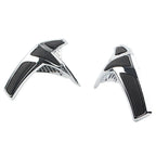 Chrome Fairing Saddlebag Scuff Protectors for Honda Goldwing GL1800 (2001-2011)