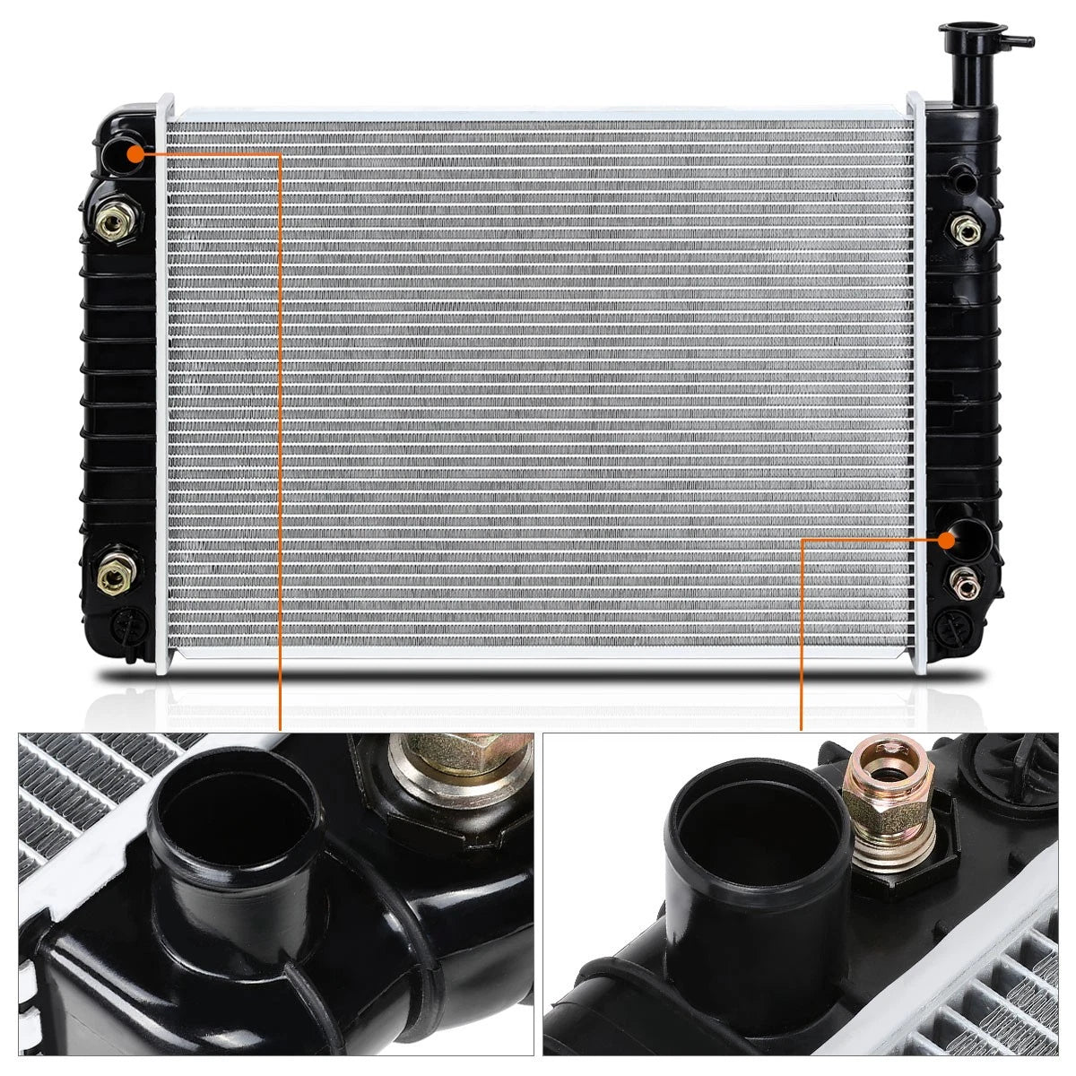 Aluminum Radiator for GMC Safari/Chevy Astro 1985–1994 DPI-312
