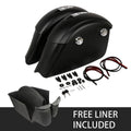 Saddlebag Electronic Latch Protector Rails for Indian Chieftain (2014–2018)