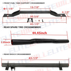Front Fuel Tank / Rear Shock / Rear Spare Tire Crossmember for Chevrolet (1999–2006)