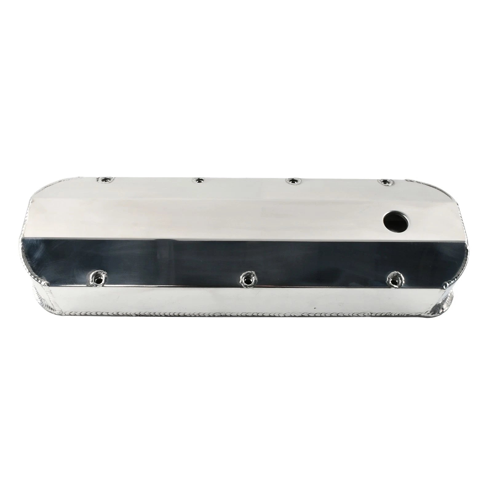 BBC Valve Covers for Chevy 396 427 454 (Fabricated Polished Aluminum)