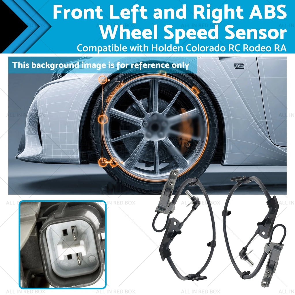 Front ABS Wheel Speed Sensor for Holden Colorado RC (2008–2012) LH+RH