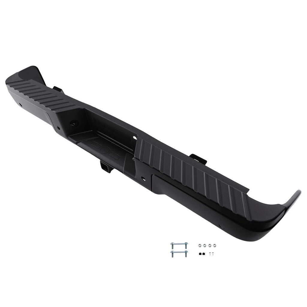 Rear Bumper Assembly for Ford F150 (2009–2014) Black Steel Tow