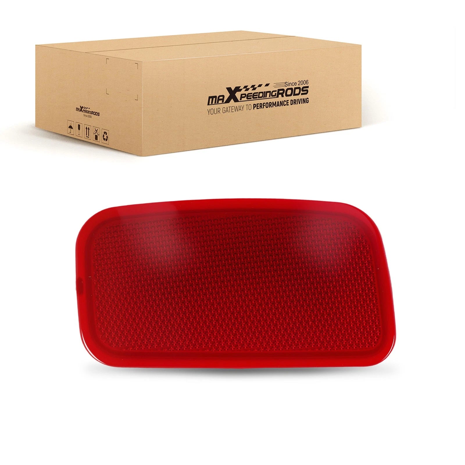 Bumper Reflector Rear Right for Mini Countryman F60 (2015–2019) Red 63147378714