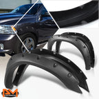 Set of 4 ABS Pocket-Riveted Style Wheel Fender Flares for Ram 2500/3500 (2010–2018)