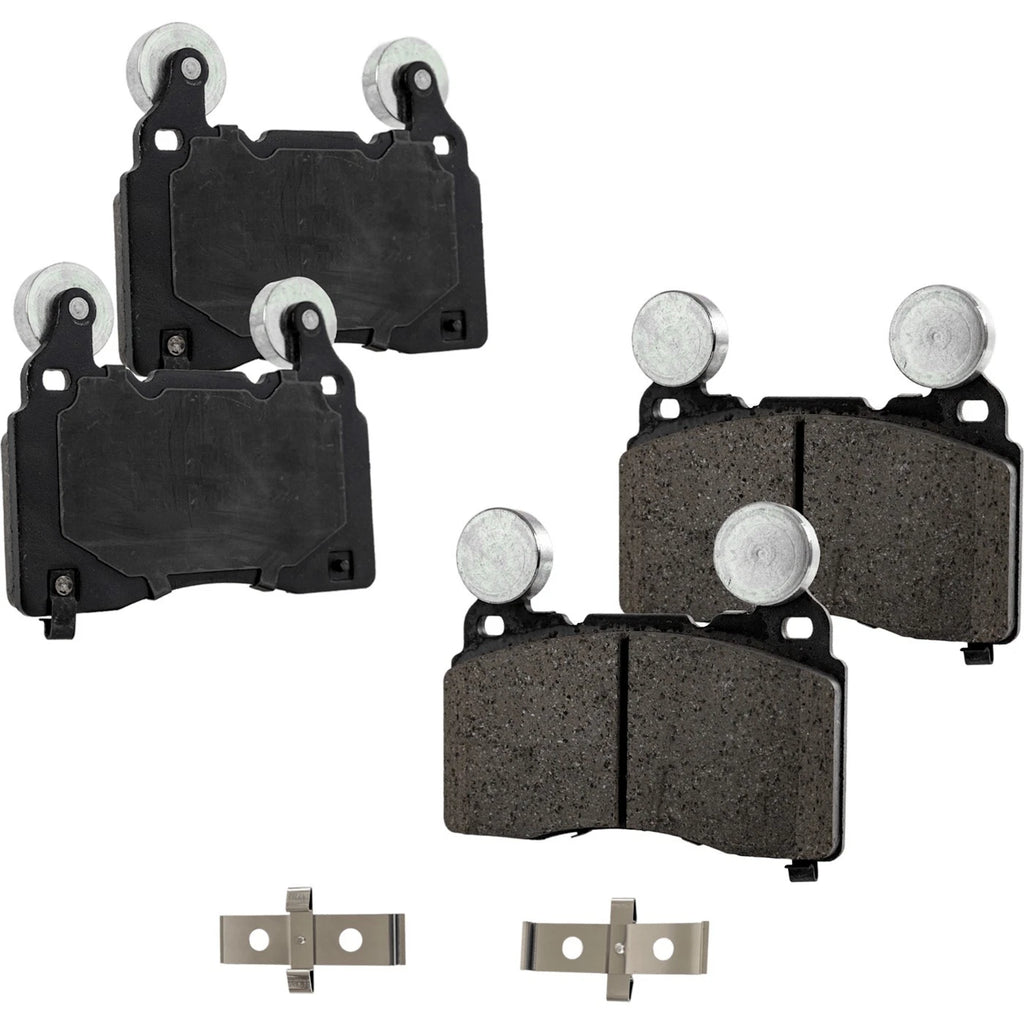 Front Brake Disc Rotors and Pads Kit for Chevrolet Camaro (2022)