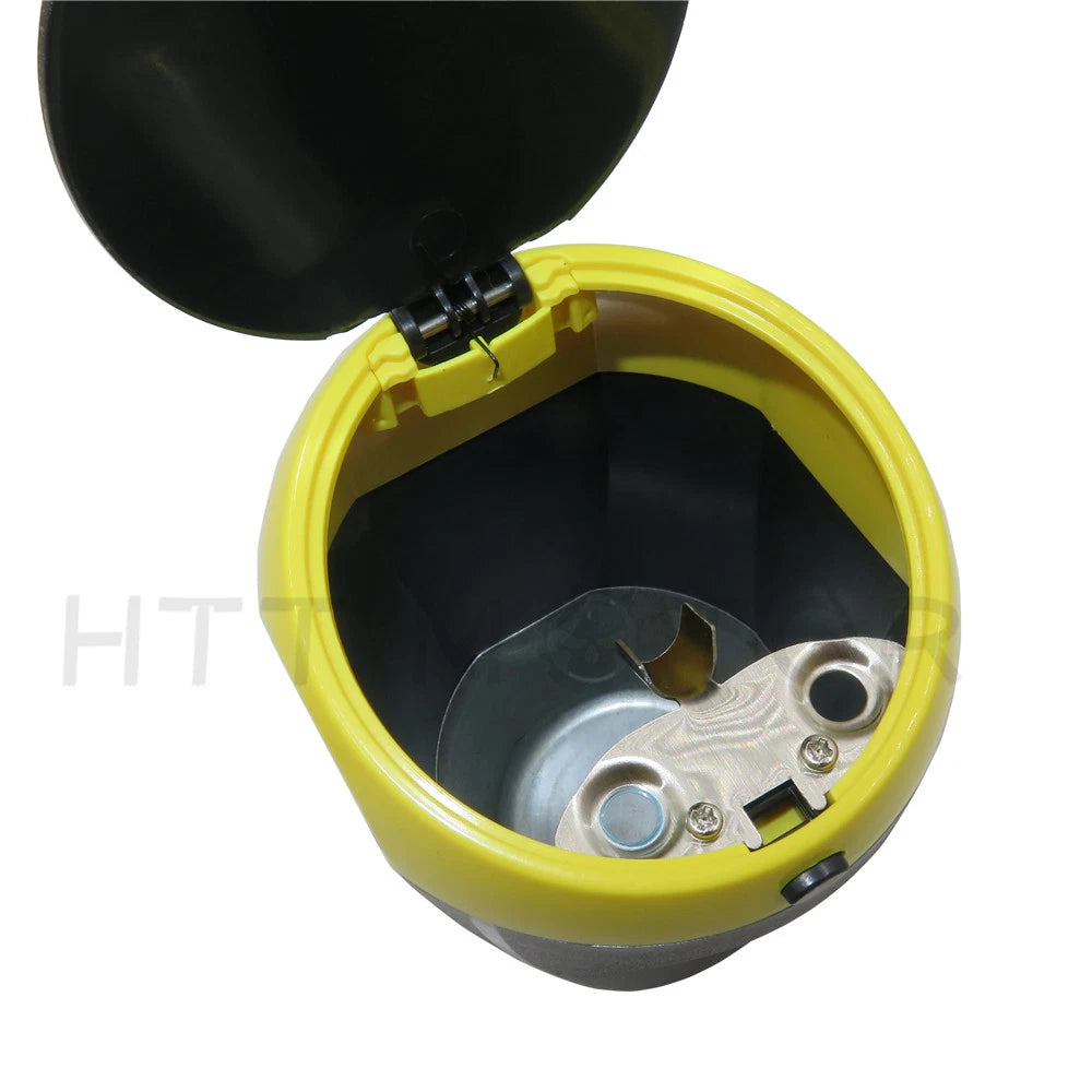 Cigarette Ashtray for Auto Car Bucket Yellow Cup Holder