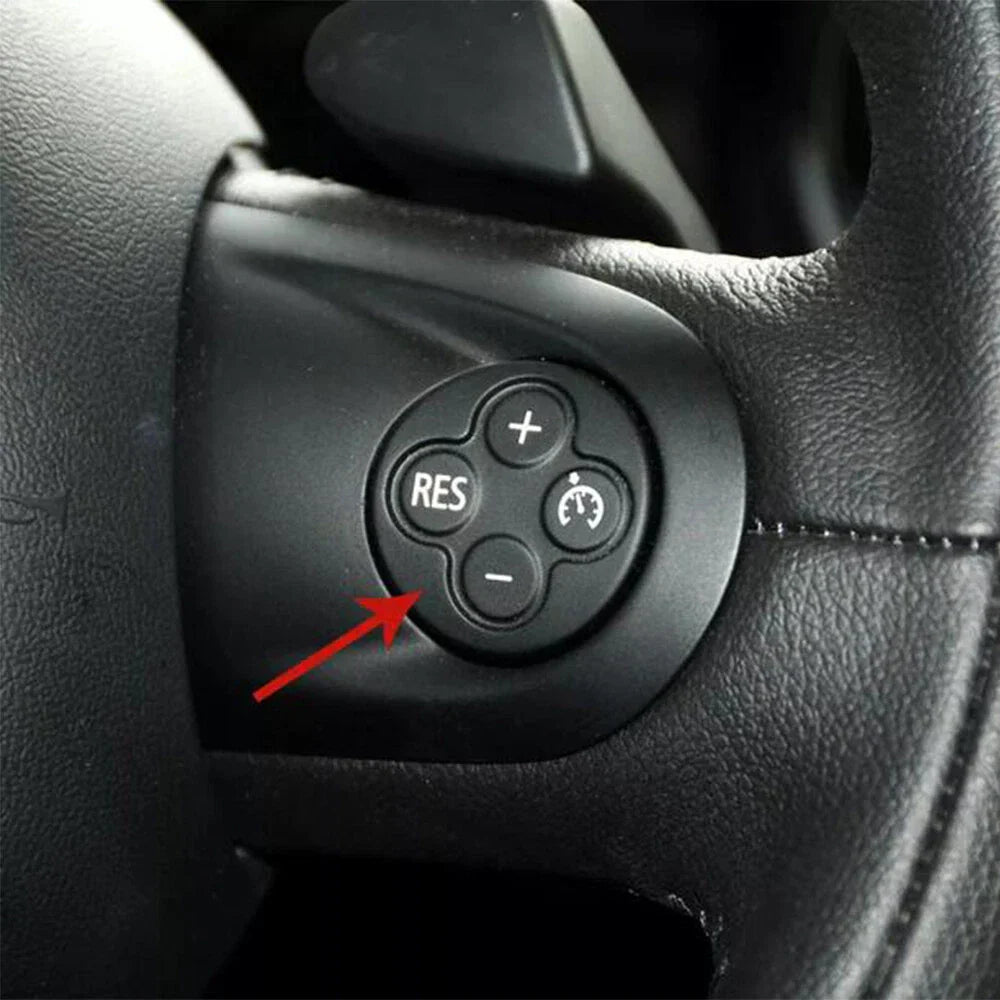 Steering Wheel Switch Cruise Control Button Cover for Mini Cooper (2002-2023)