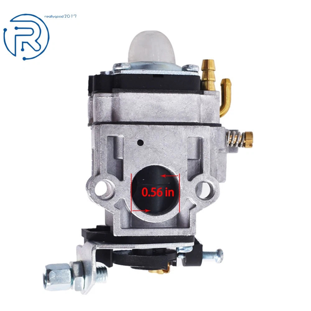 Carburetor with Gasket for Powermate PCV43 Tiller (Gas 2 Cycle 43cc)