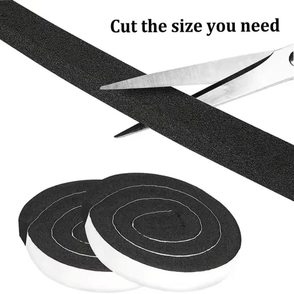 2X Sponge Sealing Strips for Sliding Doors (Waterproof, Soundproof)