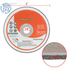 20 Pack Cut Off Wheels for Die Grinder (3" × 1/32" × 3/8")
