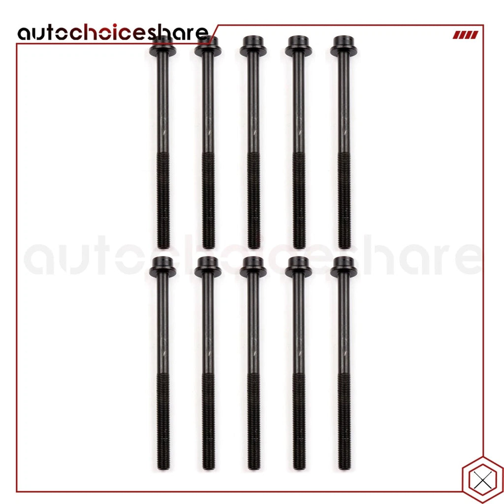 Head Bolts Set for Ford Escape Fusion Mazda 3 Sport CX-3 CX-5 (2001–2017)
