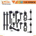14-Piece Front Steering & Suspension Kit for Lincoln Town Car (1998–2002)