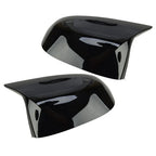 2 x Exterior Mirror Cap Trim for BMW X3 X4 X5 X6 X7 (2011-2023)