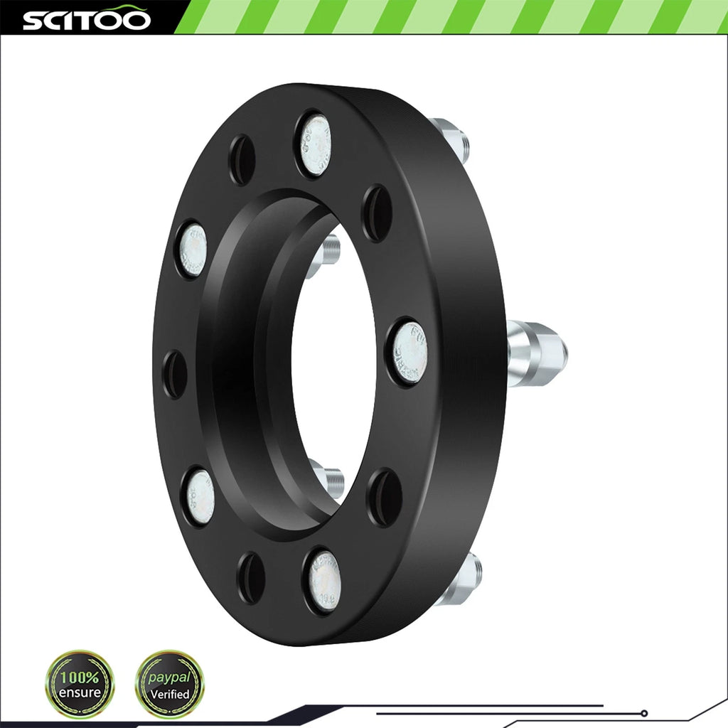 2Pcs Wheel Spacers 5x150 1" 14x1.5 for Toyota Tundra Land Cruiser Sequoia